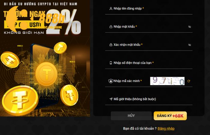 Câu hỏi thường gặp 1 Hướng dẫn người chơi đăng ký tài khoản 888B dễ dàng