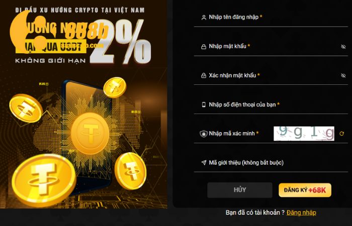 Đăng ký 888B 2 Đăng ký 888B theo yêu cầu của nhà cái