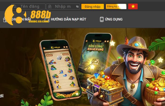 Đăng nhập 888B 2 Người chơi nhập đúng thông tin nhà cái yêu cầu