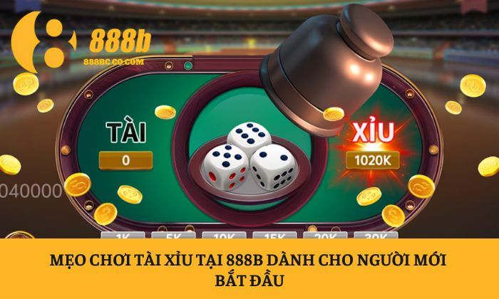 Mẹo chơi Tài Xỉu tại 888B dành cho người mới bắt đầu 1 Tài Xỉu
