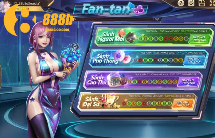 Giới thiệu đôi nét về trò chơi Fantan tại 888B