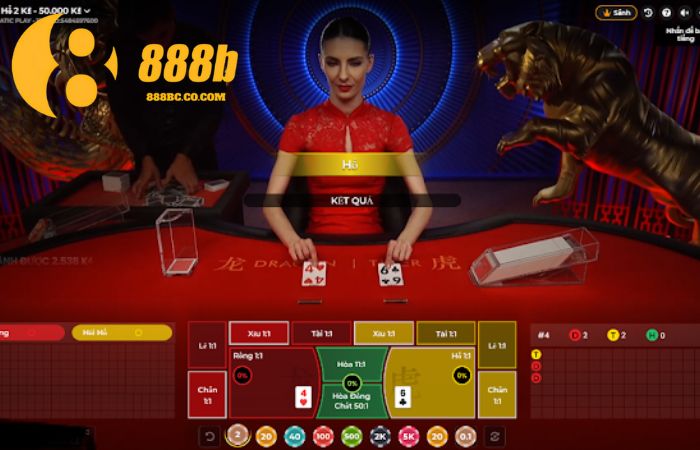 Rồng Hổ tại 888B: Cuộc đối đầu 1 vs 1 đầy kịch tính 4 Luật chơi Rồng Hổ tại nhà cái 888B