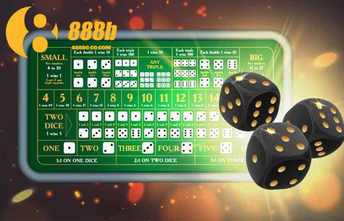 Sicbo tại 888B: Luật chơi đơn giản nhưng không phải ai cũng biết 4 Các cửa cược phổ biến nhất